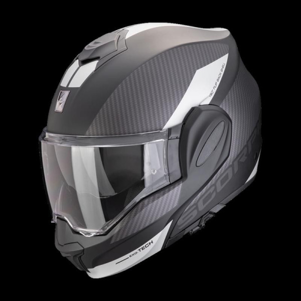Scorpion Helmets Exo-tech team blk/silver xs